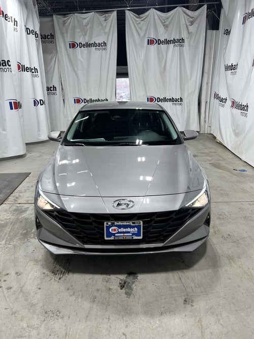 2023 Hyundai Elantra Hybrid Blue