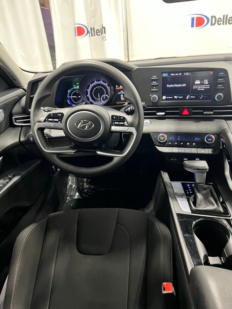 2023 Hyundai Elantra Hybrid Blue