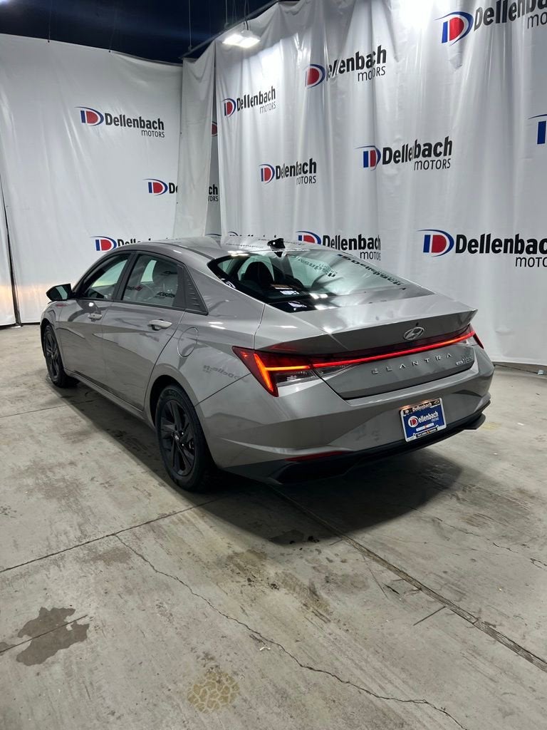 2023 Hyundai Elantra Hybrid Blue