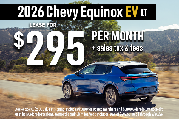 2026 Chevy Equinox EV