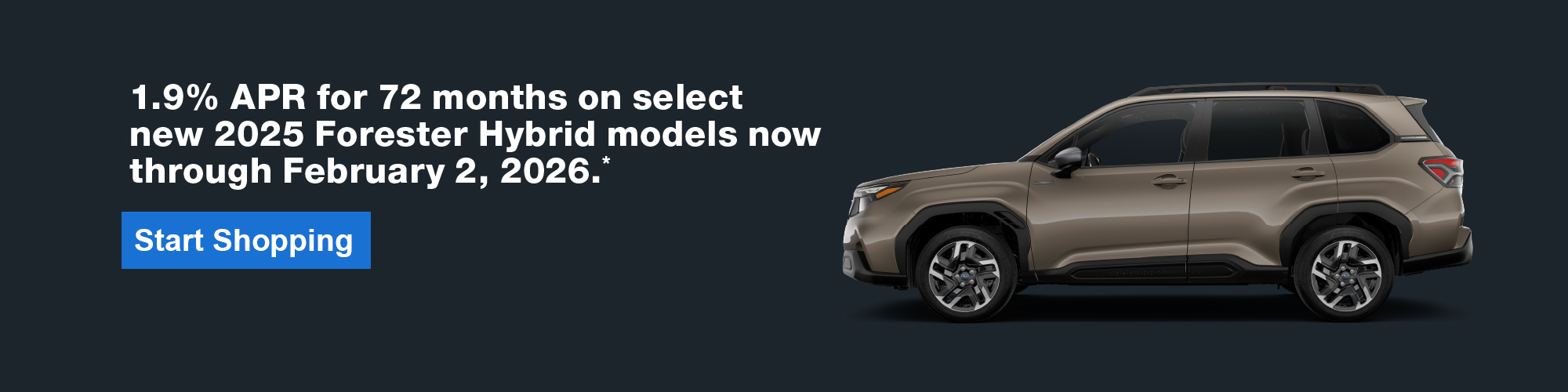 2025 Subaru Forester Hybrid Offer
