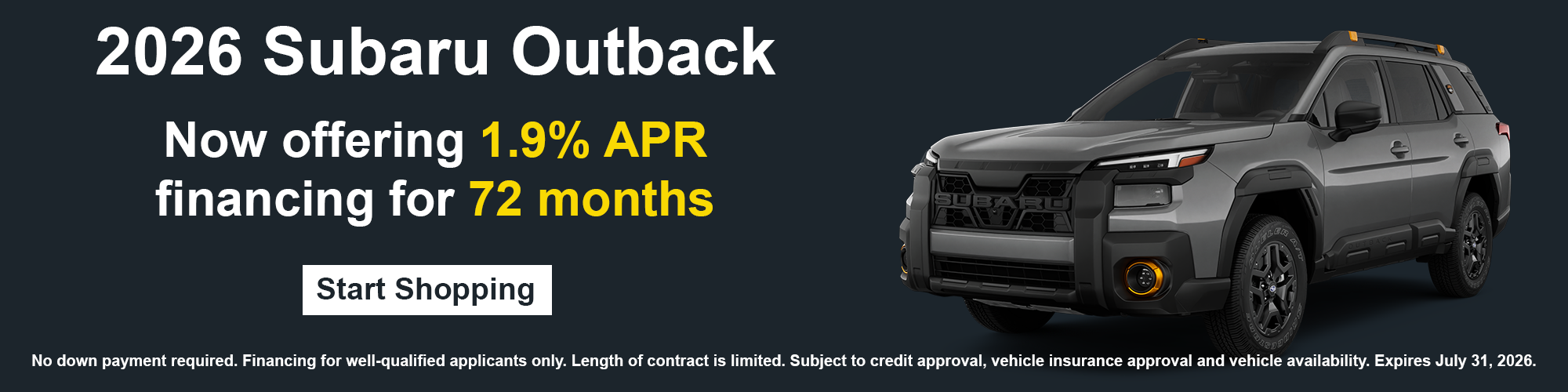2026 Subaru Outback