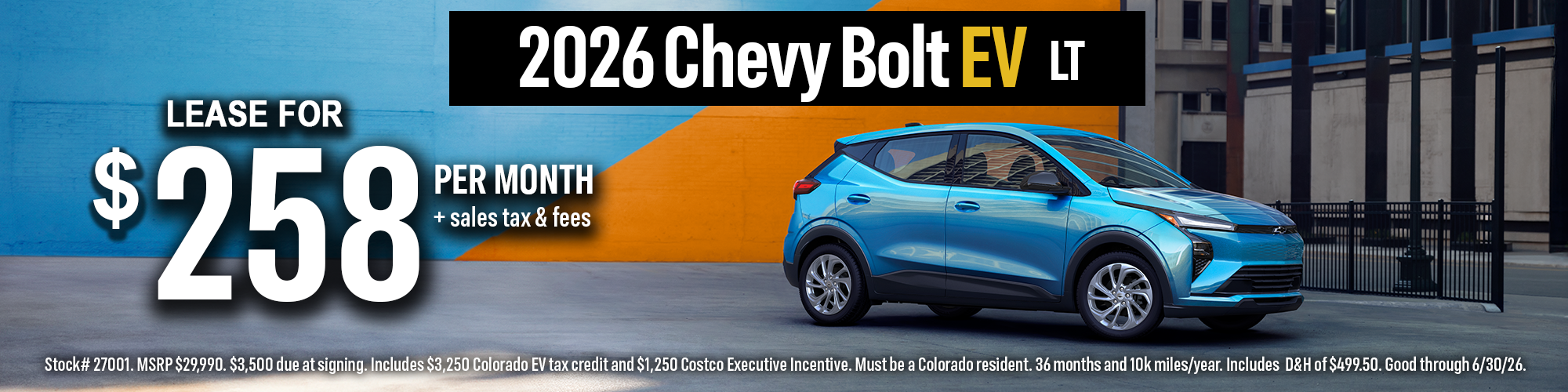 2026 Chevy Bolt EV 