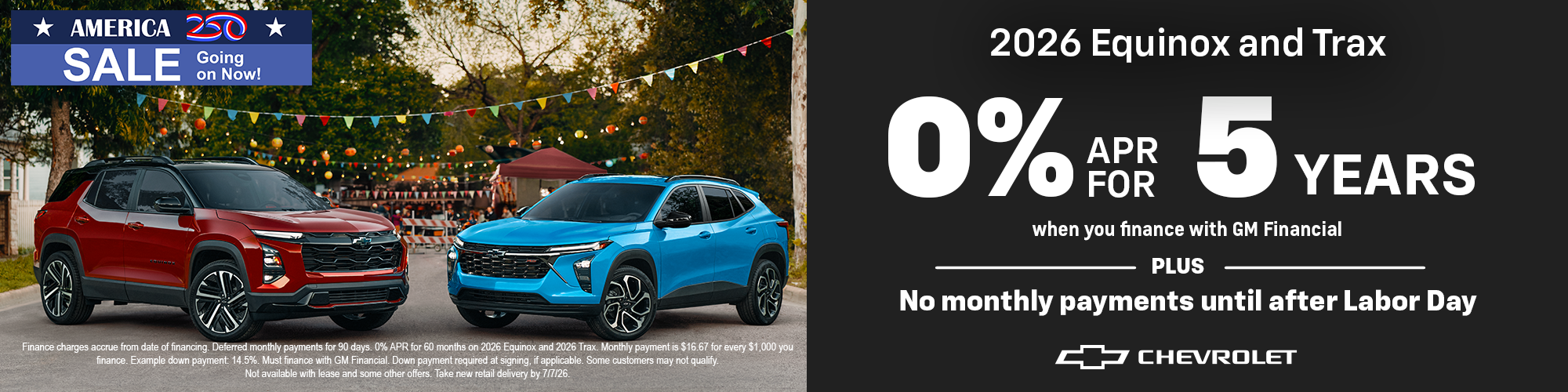 2026 Equinox and Trax