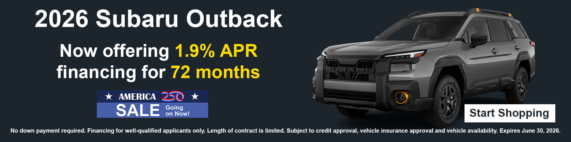2026 Subaru Outback