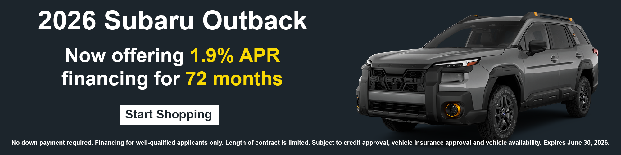 2026 Subaru Outback