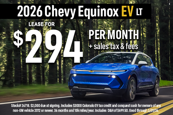 2026 Chevy Equinox EV