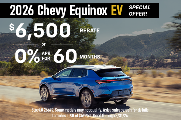 2026 Chevy Equinox EV