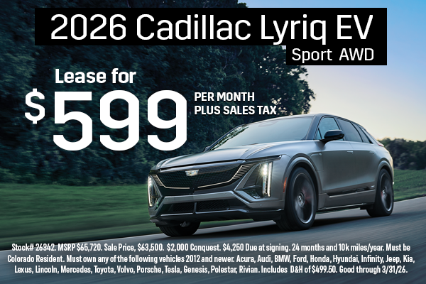 2026 Cadillac Lyriq