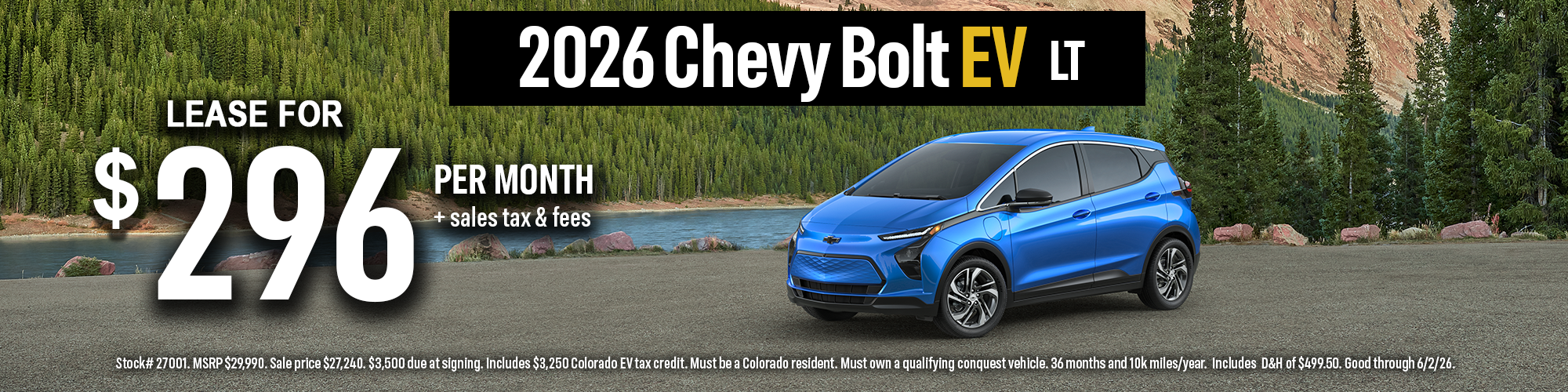 2026 Chevy Bolt