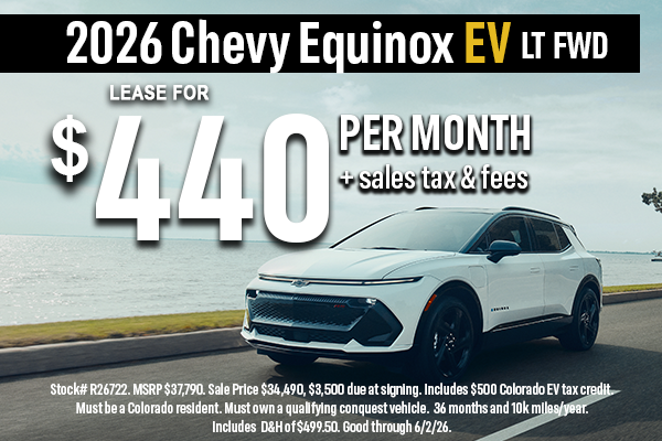 2026 Chevy Equinox EV