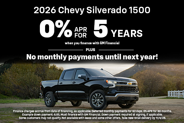 2026 Chevy Silverado